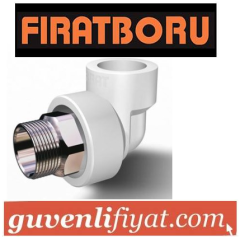 FIRAT 32x1 ALTI KÖŞE DIŞ DİŞLİ PPRC DİRSEK
