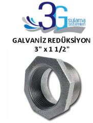 3 X 1 1/2 GALVANİZ REDÜKSİYON