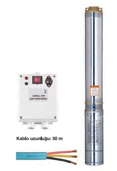 MOMENTUM 4XR4/18-1.5 - 2HP- 380V-  4''  DALGIÇ POMPA (PANO+30 MT KABLO)