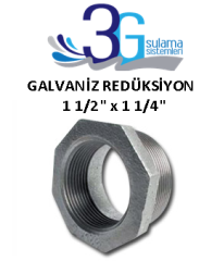 1 1/2 X 1 1/4 GALVANİZ REDÜKSİYON