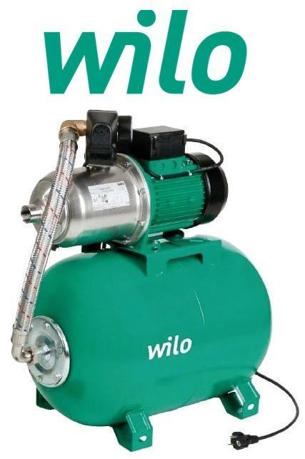 WİLO, HMedana CH1-L.207, 1HP, 220V, 50 LİTRE YATAY TANKLI, DOMESTİK HİDROFOR