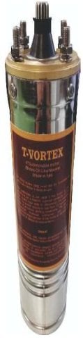 T-VORTEX  1 HP-220V- 4'' YAĞ SOĞUTMALI DALGIÇ MOTOR (TEK MOTOR-İTALYAN MALI)