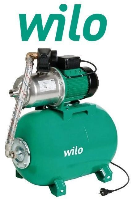 WİLO, HMedana CH1-L.405, 1HP, 220V, 50 LİTRE YATAY TANKLI, DOMESTİK HİDROFOR