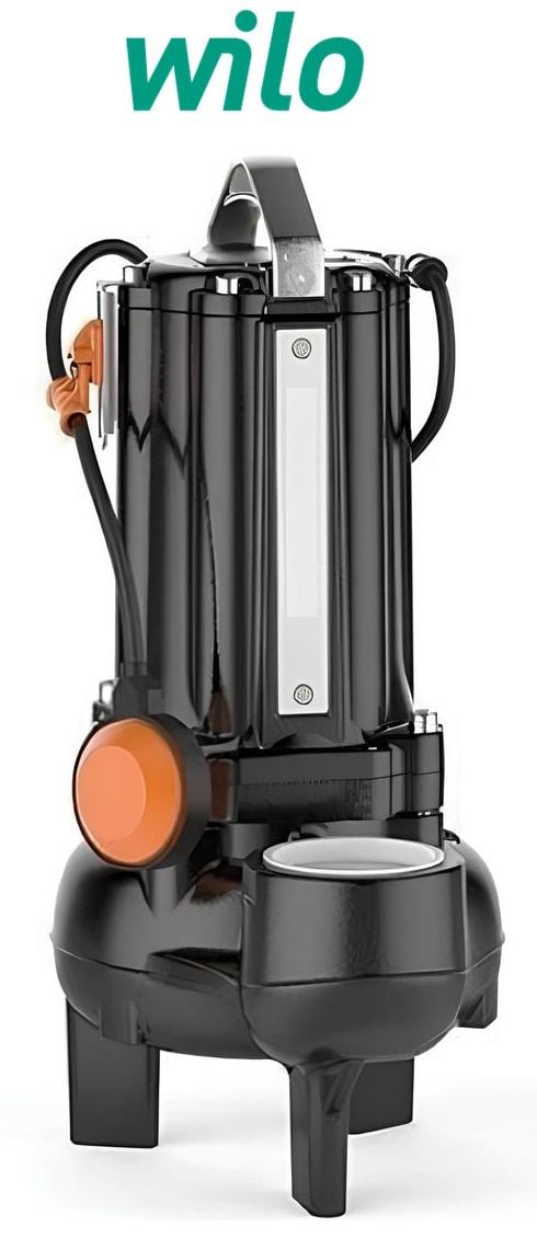 WİLO TP-P 15 T - 1,1 KW 380V BIÇAKLI, FOSEPTİK DALGIÇ POMPA