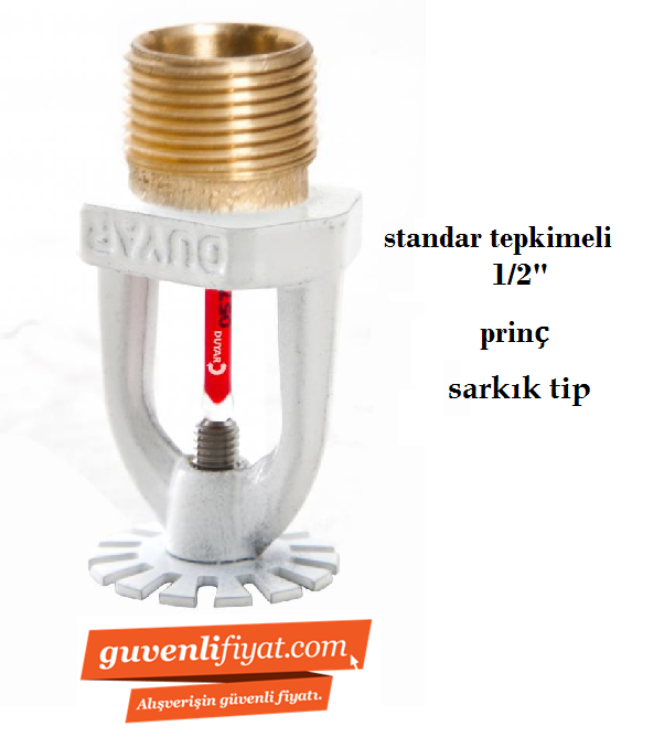 STANDART TEPKİMELİ 141 C 1/2'' PRİNÇ PENDENT (SARKIK) SPRİNK