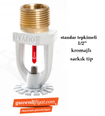 STANDART TEPKİMELİ 57 C 1/2'' KROMAJLI PENDENT (SARKIK) SPRİNK
