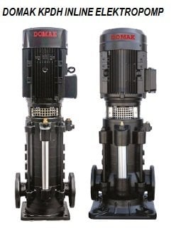 Domak KPDH32-4    4HP 380V  Düşey Milli Çok Kademeli Hat Tipi (İnline) Elektropomp