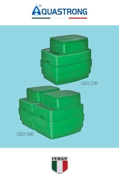 Aquastrong  GEO 230 - GMV 200 M  Kendinden Depolu Koku Yapmayan Foseptik Cihazı