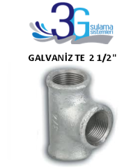 2 1//2 GALVANİZ TE