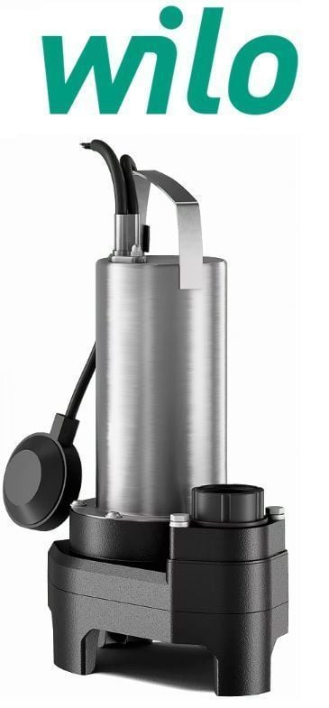 WİLO,  Padus MINI3-M04.12/M06-523/P-10M,  0.8HP, 220V, AZ KİRLİ SU DRENAJ DALGIÇ POMPASI