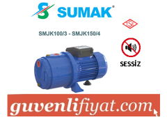 SUMAK SMJKT  150/4 1.5 HP 380V DÖKÜM GÖVDELİ KADEMELİ SESSİZ JET POMPA