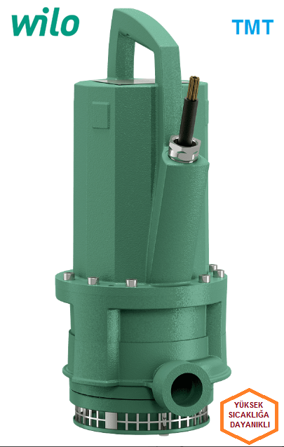 WİLO TMT 32M113/7,5 Cİ - 0.75 KW YÜKSEK SICAKLIĞA DAYANIKLI DRENAJ DALGIÇ POMPA