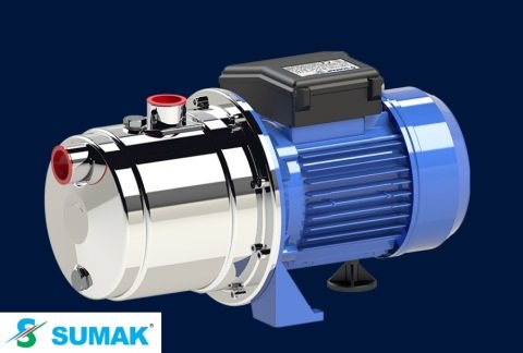 Sumak SMINOX/150-4  1.5Hp 220V  Paslanmaz Gövdeli Çok Kademeli Pompa