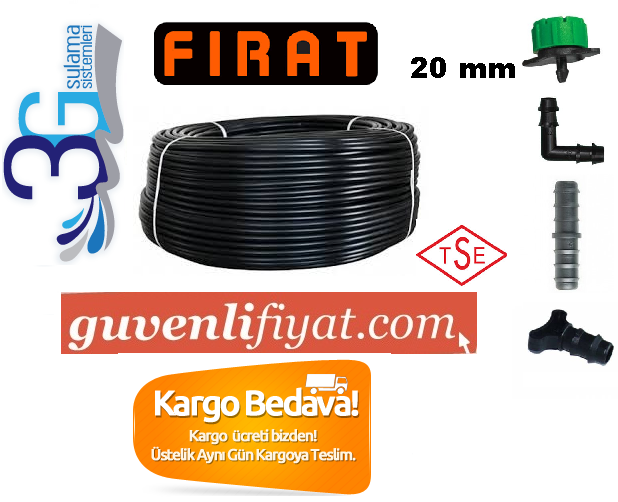 FIRAT 20'' DÜZ DAMLAMA BORUSU (KÜÇÜK PAKET)