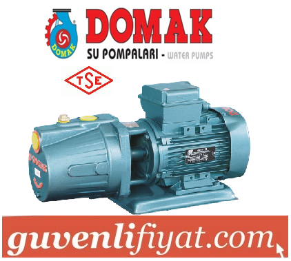 DOMAK JET300-2 3.HP 220V DÖKÜM GÖVDELİ JET POMPA