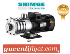 SHIMGE BWJT 2-6 1.HP 220V YATAY MİLLİ PASLANMAZ