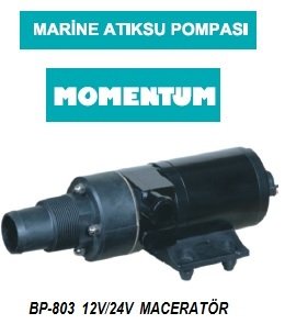 MOMENTUM BP-803 -12V/24V - MARİN POMPALARI / ATIKSU POMPASI (MACERATÖR)