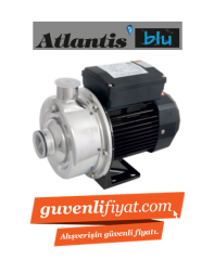 ATLANTİS ACF 050T/304 0.50 HP 380V KOMPLE PASLANMAZ ÇELİK AÇIK FANLI SANTRİFÜJ POMPA