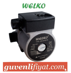 WELKO LRS 25-6S/130  1'' GİRİŞ-ÇIKIŞ 3 HIZLI SICAK SU SİRKÜLASYON POMPASI