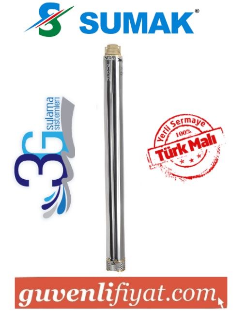 SUMAK 4SD1214 3.HP 14 KADEMELİ 11/4\'\' ÇIKIŞLI DALGIÇ POMPA KADEMESİ