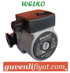 WELKO LRS 40-4S/130  11/2'' GİRİŞ-ÇIKIŞ 3 HIZLI SICAK SU SİRKÜLASYON POMPASI