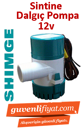 SHIMGE AC-2312 12V Sintine Dalgıç Pompa